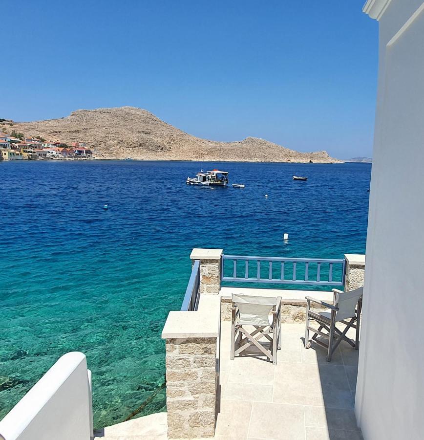 Halki Sea Breeze - A Waterfront Villa Exterior photo
